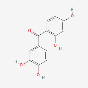 molecular formula C13H10O5 B1590391 2,3',4,4'-Tetrahydroxybenzophenone CAS No. 61445-50-9