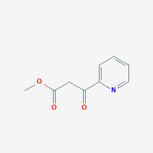 molecular formula C9H9NO3 B1590398 Methyl 3-oxo-3-(pyridin-2-YL)propanoate CAS No. 75418-74-5