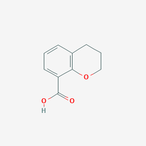 molecular formula C10H10O3 B1590399 Chroman-8-carboxylic acid CAS No. 31457-16-6