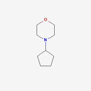 molecular formula C9H17NO B1590408 4-环戊基吗啉 CAS No. 39198-78-2