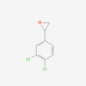 molecular formula C8H6Cl2O B1590409 2-(3,4-Dichloro-phenyl)-oxirane CAS No. 52909-94-1