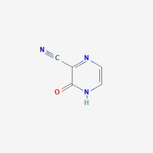 molecular formula C5H3N3O B1590420 3-Hydroxypyrazine-2-carbonitrile CAS No. 81411-78-1