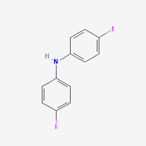 molecular formula C12H9I2N B1590422 Bis(4-iodophenyl)amine CAS No. 20255-70-3