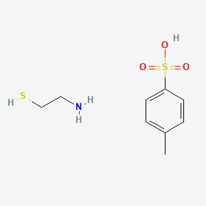 molecular formula C9H15NO3S2 B1590424 2-Aminoethanethiol p-Toluenesulfonate CAS No. 3037-04-5