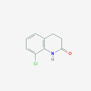 molecular formula C9H8ClNO B1590435 8-氯-3,4-二氢喹啉-2(1H)-酮 CAS No. 83229-23-6