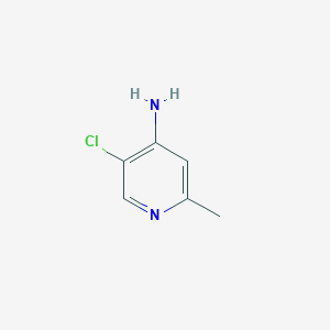 molecular formula C6H7ClN2 B1590443 5-氯-2-甲基吡啶-4-胺 CAS No. 97944-44-0