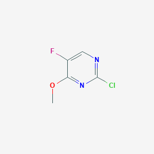 molecular formula C5H4ClFN2O B1590447 2-Chloro-5-fluoro-4-methoxypyrimidine CAS No. 37554-70-4