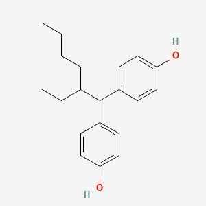 B1590455 4,4'-(2-Ethylhexylidene)diphenol CAS No. 74462-02-5