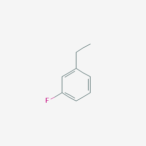 molecular formula C8H9F B1590456 1-Ethyl-3-fluorobenzene CAS No. 696-39-9
