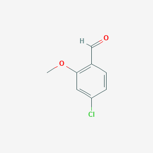 molecular formula C8H7ClO2 B1590457 4-Chloro-2-methoxybenzaldehyde CAS No. 53581-86-5
