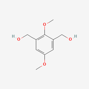 molecular formula C10H14O4 B1590458 2,6-Bis(hydroxymethyl)-1,4-dimethoxybenzene CAS No. 78840-04-7