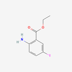 molecular formula C9H10INO2 B1590461 Ethyl 2-amino-5-iodobenzoate CAS No. 268568-11-2
