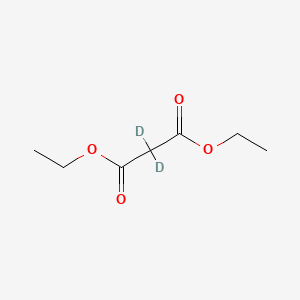 molecular formula C7H12O4 B1590469 丙二酸二乙酯-d2 CAS No. 4303-49-5