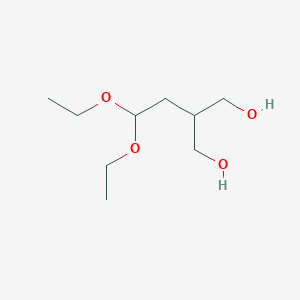 molecular formula C9H20O4 B1590470 2-(2,2-Diethoxyethyl)-1,3-propanediol CAS No. 55387-85-4