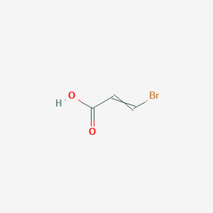molecular formula C3H3BrO2 B159048 (Z)-3-Bromoacrylic acid CAS No. 1609-92-3