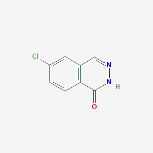 molecular formula C8H5ClN2O B1590482 6-氯邻苯二嗪-1-醇 CAS No. 57835-96-8