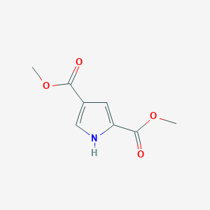 molecular formula C8H9NO4 B1590486 Dimethyl 1H-pyrrole-2,4-dicarboxylate CAS No. 2818-07-7