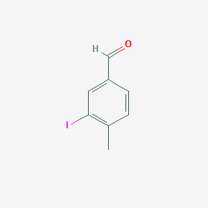 molecular formula C8H7IO B1590488 3-Iodo-4-methylbenzaldehyde CAS No. 58586-55-3