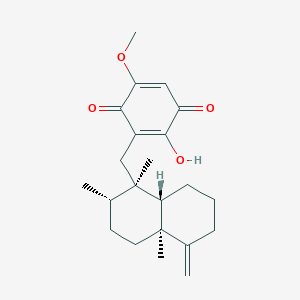 molecular formula C22H30O4 B159049 Ilimaquinone CAS No. 71678-03-0