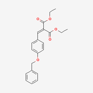 Diethyl 2-(4-(benzyloxy)benzylidene)malonate