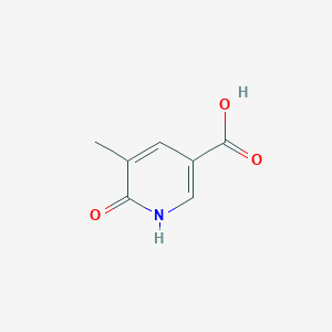 molecular formula C7H7NO3 B1590491 5-Methyl-6-oxo-1,6-dihydropyridine-3-carboxylic acid CAS No. 66909-27-1