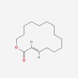molecular formula C15H26O2 B1590494 Oxacyclohexadecen-2-one CAS No. 34902-57-3