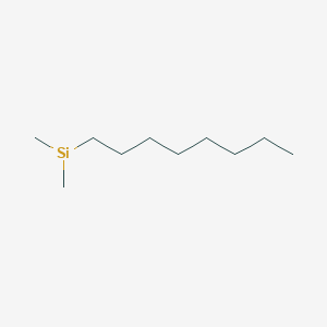 molecular formula C10H23Si B1590496 Dimethyl(octyl)silane CAS No. 40934-68-7