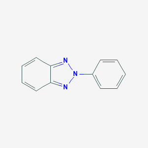 molecular formula C12H9N3 B159050 2-Phenyl-2H-benzotriazole CAS No. 1916-72-9