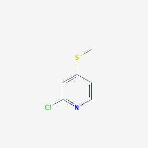molecular formula C6H6ClNS B1590504 2-Chloro-4-(methylthio)pyridine CAS No. 71506-83-7