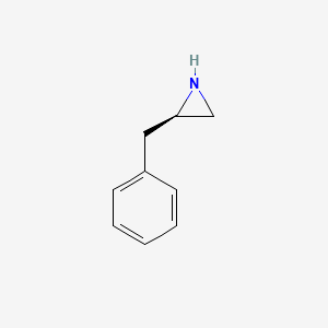 molecular formula C9H11N B1590508 (r)-2-苄基-氮丙啶 CAS No. 77184-95-3