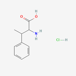 molecular formula C10H14ClNO2 B1590512 2-Amino-3-phenylbutanoic acid hydrochloride CAS No. 80997-87-1