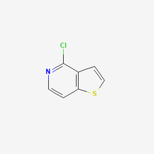 molecular formula C7H4ClNS B1590513 4-氯噻吩[3,2-c]吡啶 CAS No. 27685-94-5