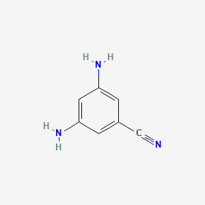 molecular formula C7H7N3 B1590514 3,5-Diaminobenzonitrile CAS No. 33786-93-5