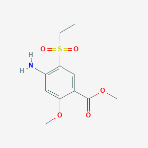 Methyl 4-amino-5-(ethylsulfonyl)-2-methoxybenzoate