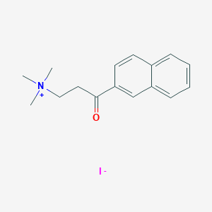 molecular formula C16H20INO B159052 2-Naphthoylethyltrimethylammonium CAS No. 31059-54-8