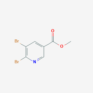 molecular formula C7H5Br2NO2 B1590523 5,6-二溴烟酸甲酯 CAS No. 78686-81-4