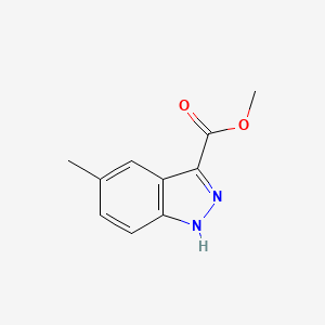molecular formula C10H10N2O2 B1590525 5-甲基-1H-吲唑-3-甲酸甲酯 CAS No. 51941-85-6