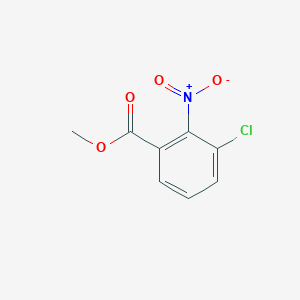 molecular formula C8H6ClNO4 B1590537 Methyl 3-chloro-2-nitrobenzoate CAS No. 42087-81-0