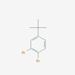 molecular formula C10H12Br2 B1590542 1,2-Dibromo-4-tert-butylbenzene CAS No. 6683-75-6