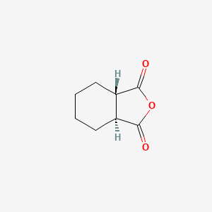 molecular formula C8H10O3 B1590544 (-)-trans-1,2-Cyclohexanedicarboxylic Anhydride CAS No. 31982-85-1