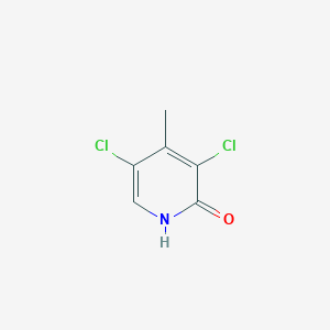 molecular formula C6H5Cl2NO B1590545 3,5-Dichloro-2-hydroxy-4-methylpyridine CAS No. 58236-72-9