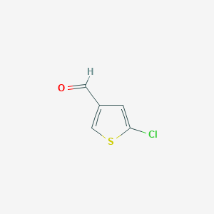 molecular formula C5H3ClOS B1590547 5-Chlorothiophene-3-carbaldehyde CAS No. 36155-85-8