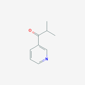 molecular formula C9H11NO B1590548 2-甲基-1-(吡啶-3-基)丙酮 CAS No. 51227-29-3