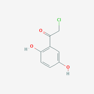 molecular formula C8H7ClO3 B1590550 2-chloro-2-5-dihydroxyacetophenone CAS No. 60912-82-5