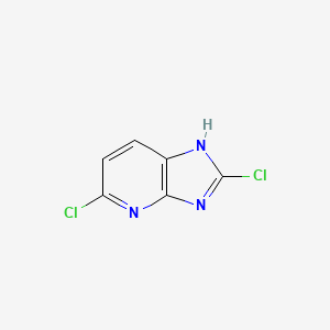 molecular formula C6H3Cl2N3 B1590559 2,5-Dichloro-1H-imidazo[4,5-B]pyridine CAS No. 438190-90-0