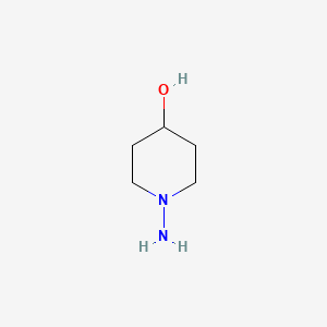 molecular formula C5H12N2O B1590560 1-Aminopiperidin-4-OL CAS No. 79414-82-7