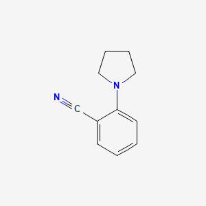 molecular formula C11H12N2 B1590563 2-(Pyrrolidin-1-yl)benzonitrile CAS No. 20925-25-1