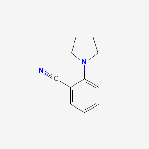 molecular formula C11H12N2 B1590563 2-Pyrrolidinobenzonitrile CAS No. 20925-25-1