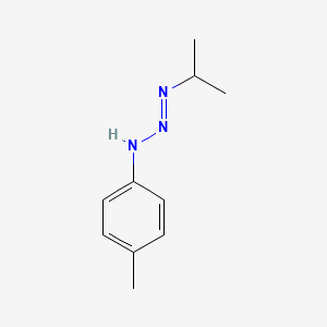 molecular formula C10H15N3 B1590568 1-Isopropyl-3-p-tolyltriazene CAS No. 50707-41-0