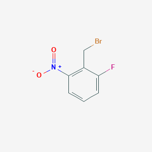 molecular formula C7H5BrFNO2 B159057 2-Fluoro-6-nitrobenzyl bromide CAS No. 1958-93-6